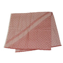GUCCI GG Canvas Scarf Wool Pink Auth ki2492-4