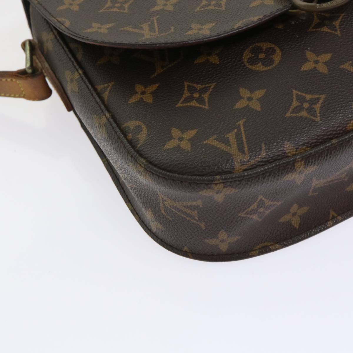 LOUIS VUITTON Monogram Saint Cloud GM Shoulder Bag M51242 LV Auth ki3179