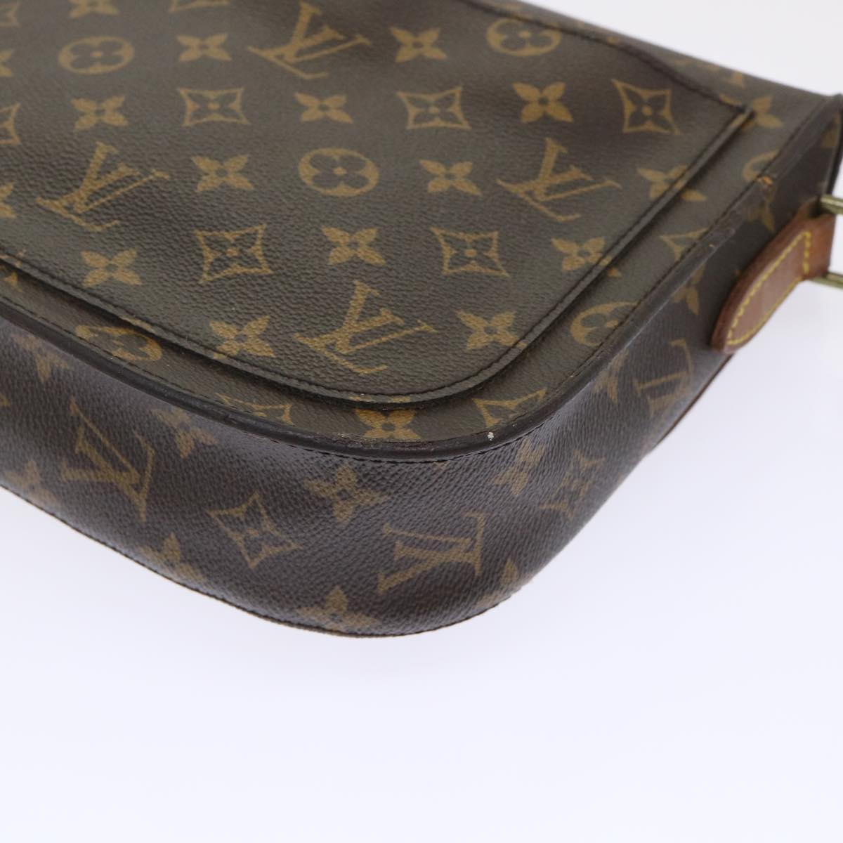 LOUIS VUITTON Monogram Saint Cloud GM Shoulder Bag M51242 LV Auth ki3179