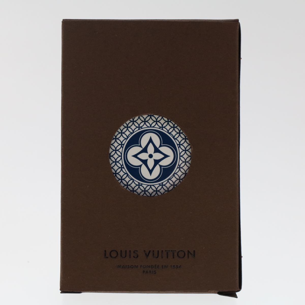 LOUIS VUITTON Jeu De 54 Cartes Playing Cards Blue Red Yellow M65460 Auth ki3197