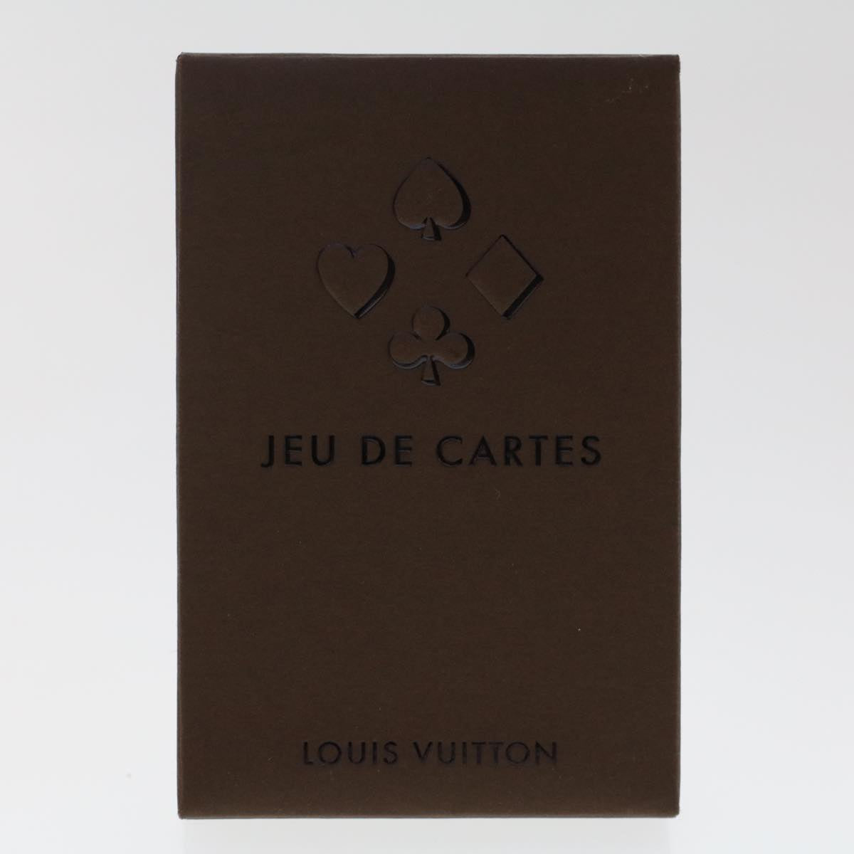 LOUIS VUITTON Jeu De 54 Cartes Playing Cards Blue Red Yellow M65460 Auth ki3197