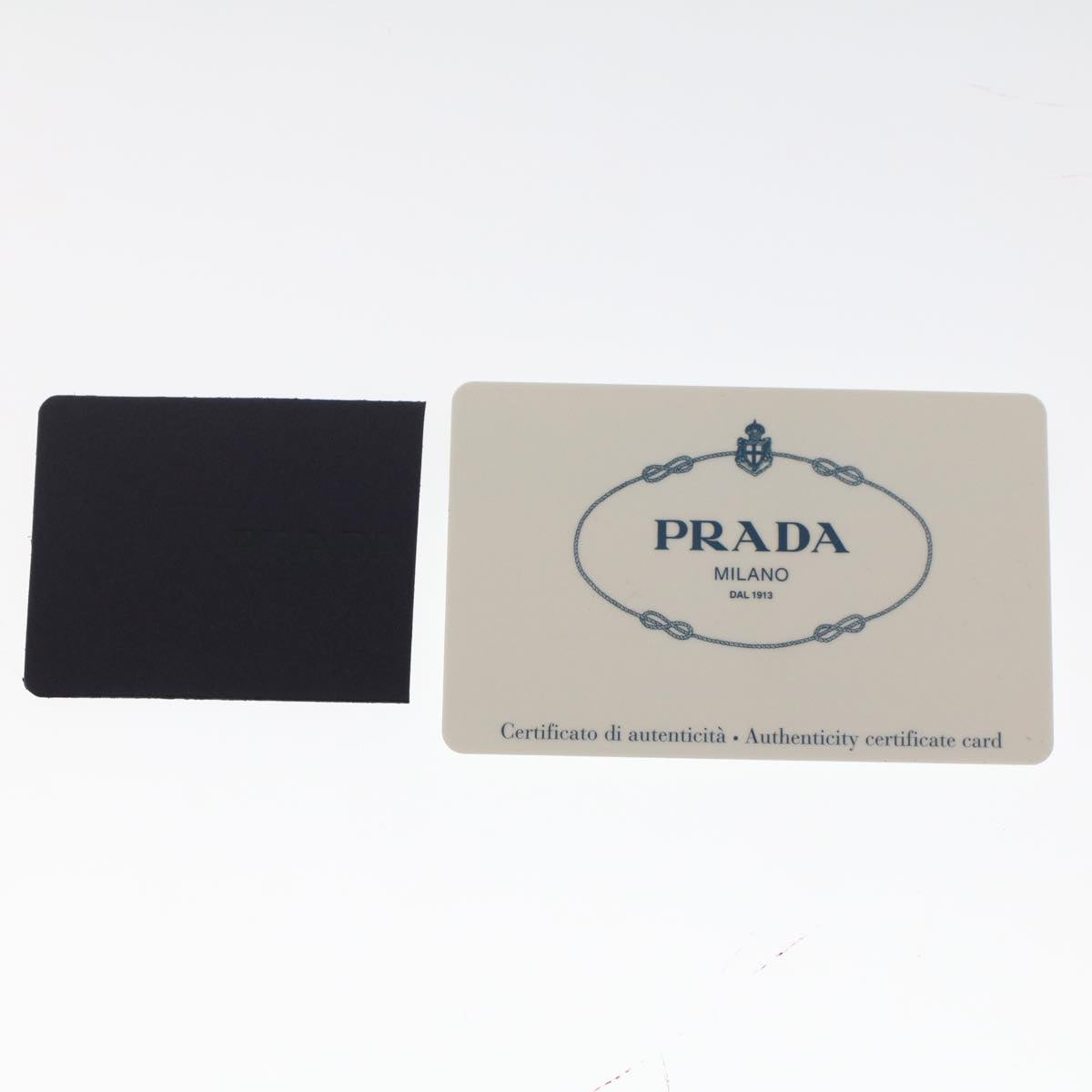 PRADA Waist bag Nylon Black Auth ki3231