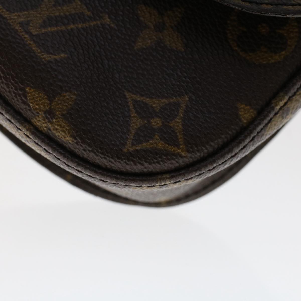 LOUIS VUITTON Monogram Saint Cloud MM Shoulder Bag M51243 LV Auth ki3266