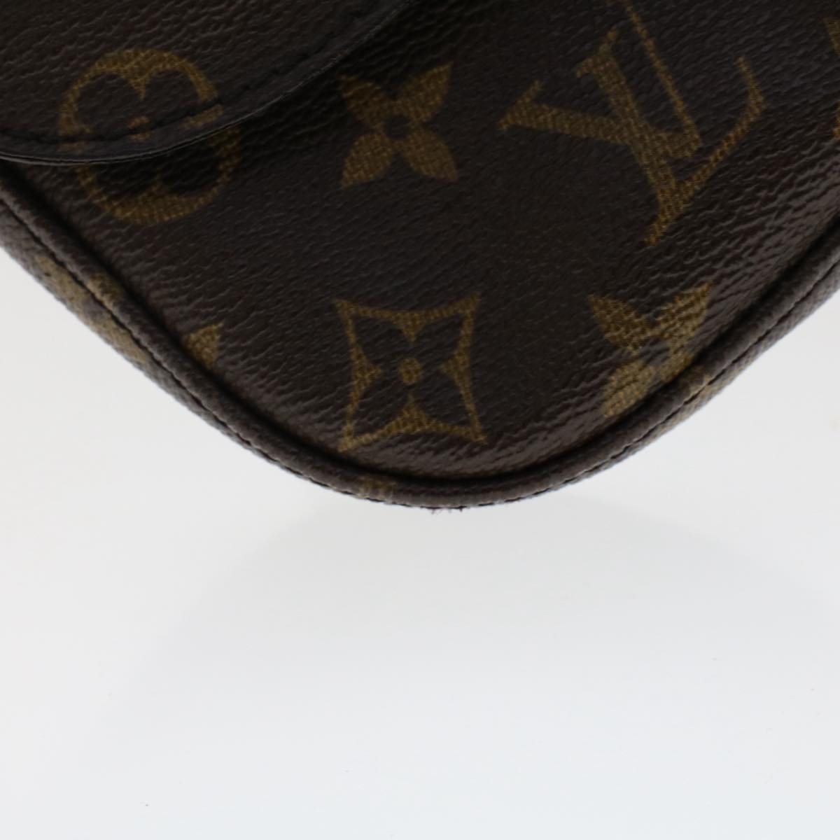 LOUIS VUITTON Monogram Saint Cloud MM Shoulder Bag M51243 LV Auth ki3266