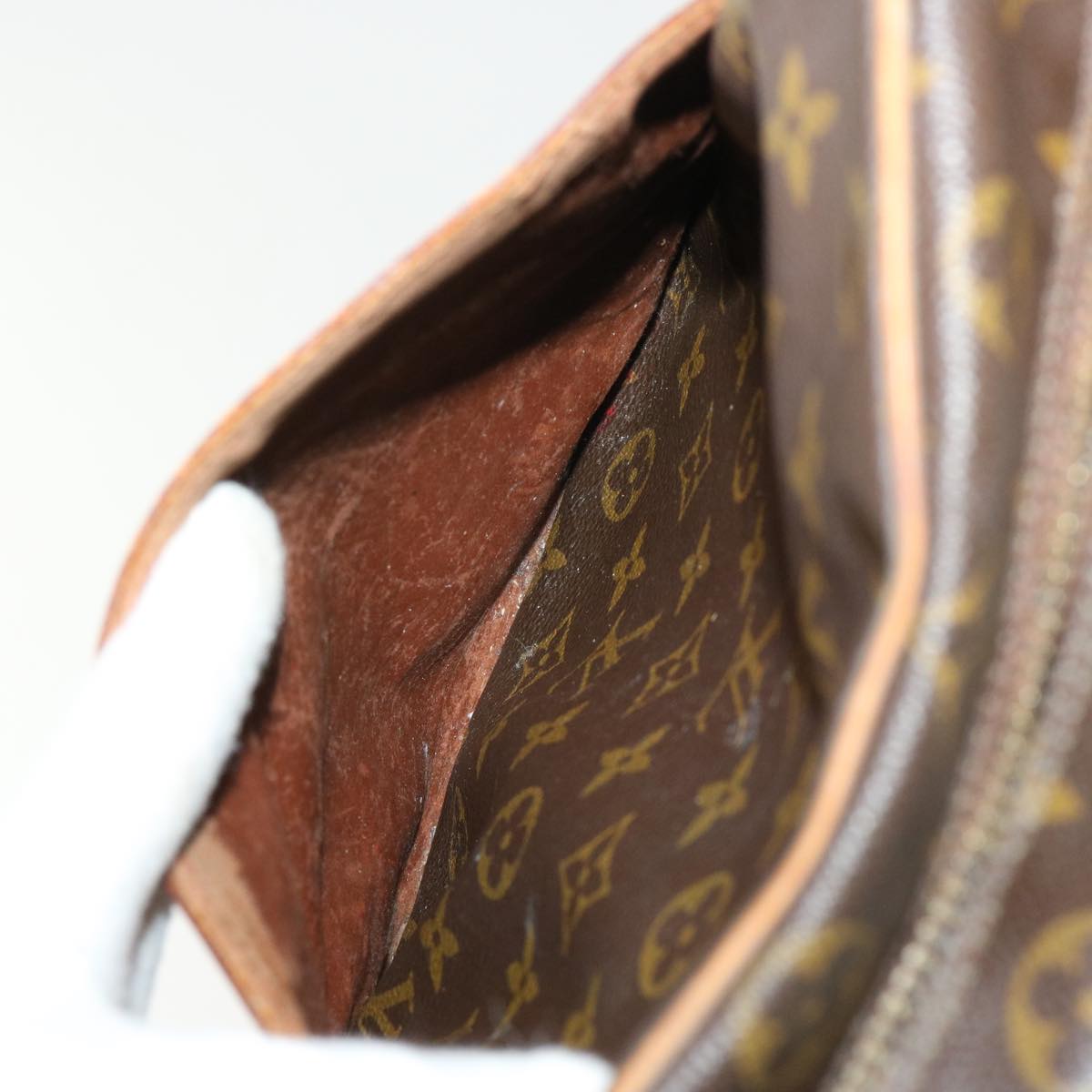 LOUIS VUITTON Monogram Danube MM Shoulder Bag M45264 LV Auth ki3267