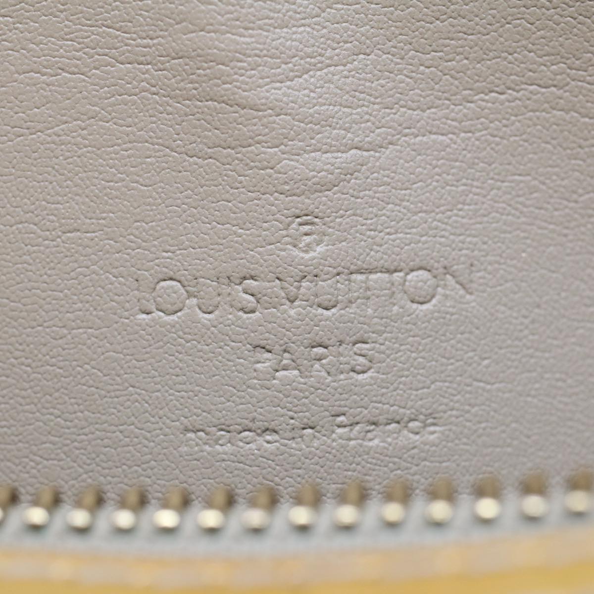 LOUIS VUITTON Monogram Vernis Bedford Hand Bag Beige M91006 LV Auth ki3317