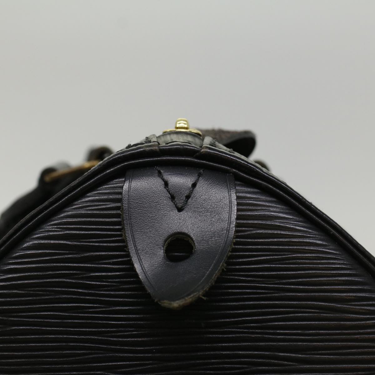 LOUIS VUITTON Epi Speedy 30 Hand Bag Noir black M43002 LV Auth ki3374