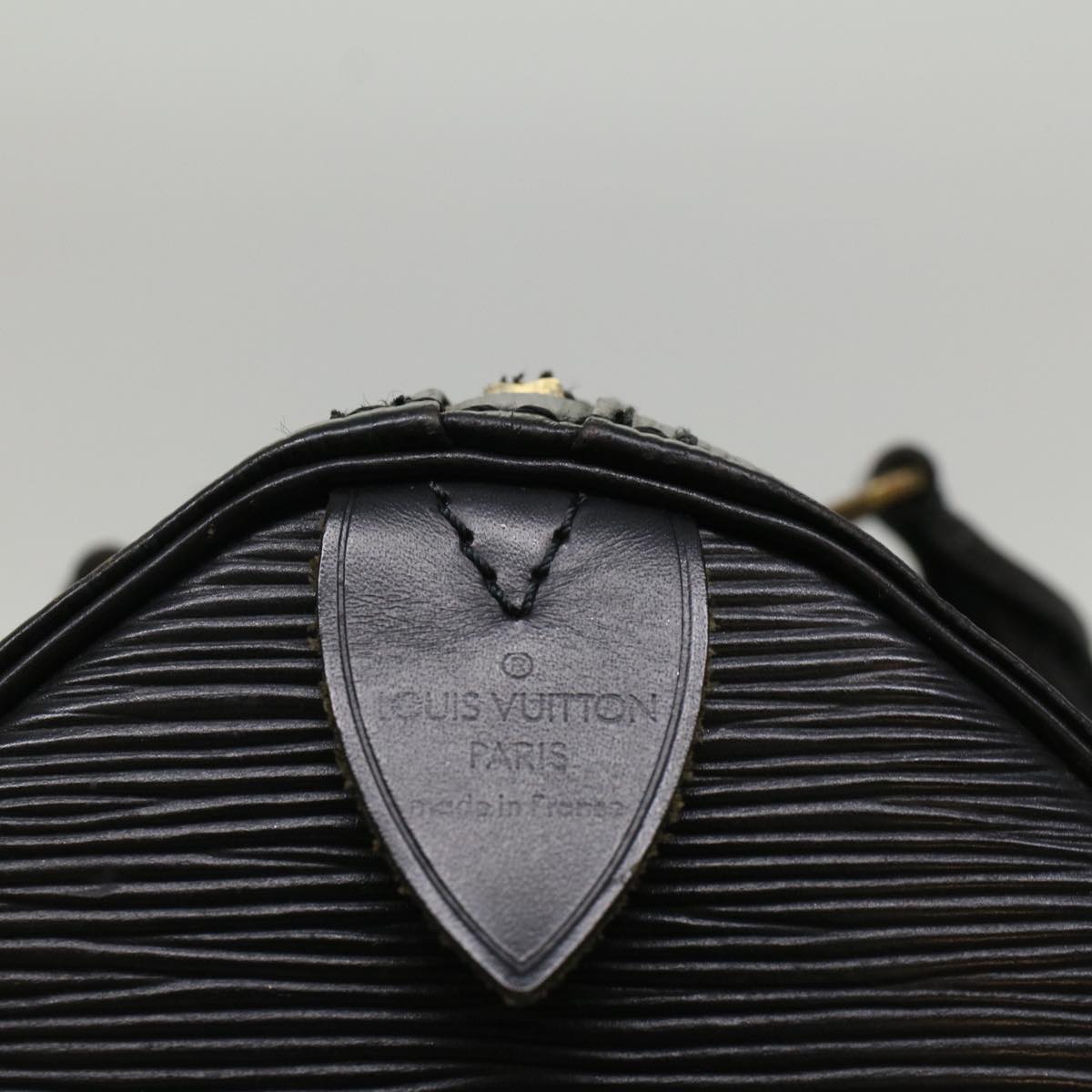 LOUIS VUITTON Epi Speedy 30 Hand Bag Noir black M43002 LV Auth ki3374