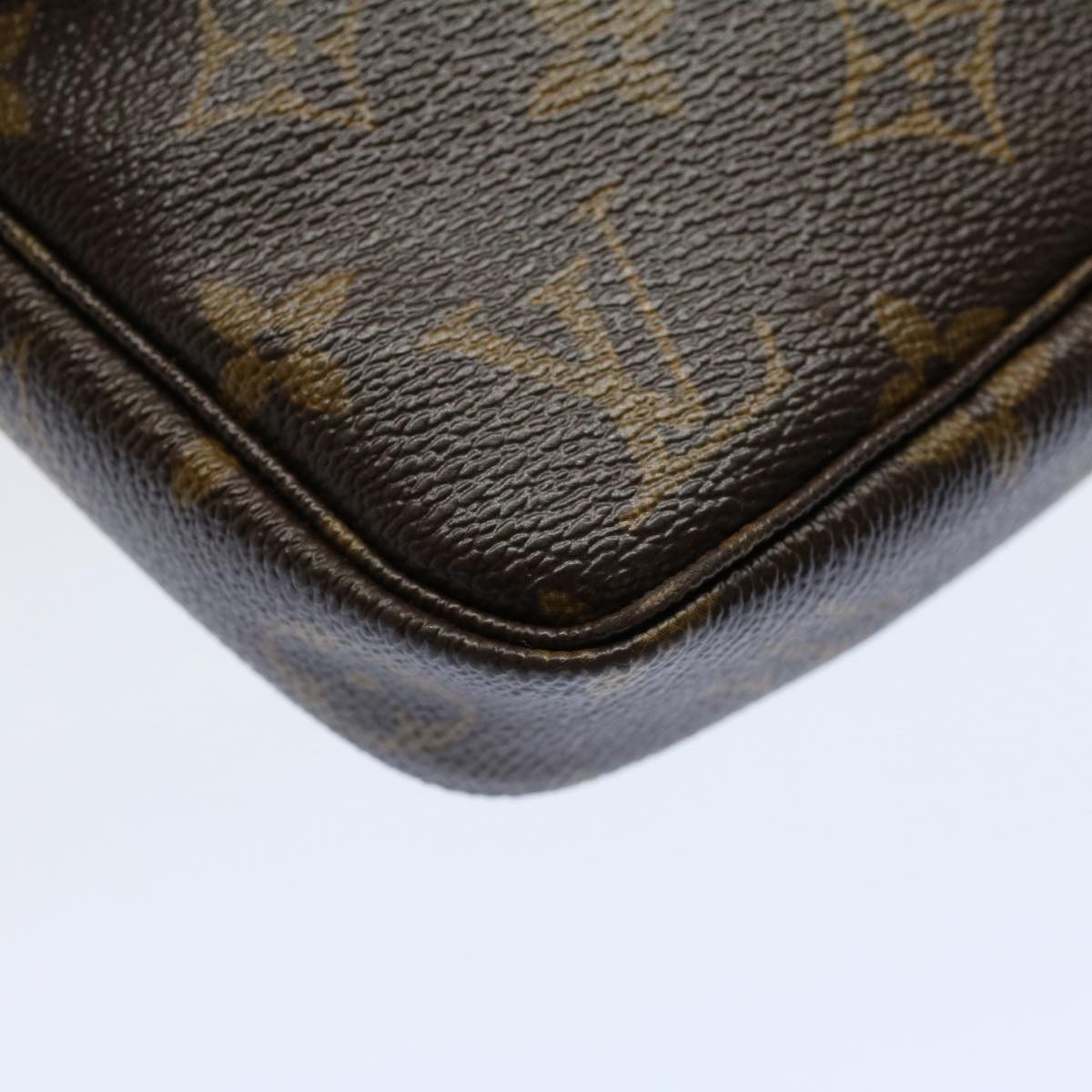 LOUIS VUITTON Monogram Panda Pochette Accessoires Pouch M51981 LV Auth ki3438