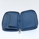 LOUIS VUITTON Damier Infini Organizer Atholl Clutch Bag Blue N41396 Auth ki3459-10