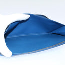 LOUIS VUITTON Damier Infini Organizer Atholl Clutch Bag Blue N41396 Auth ki3459-21