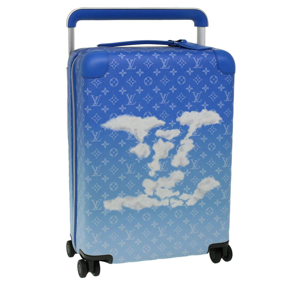 LOUIS VUITTON Monogram Clouds Horizon 55 Suitcase Blue M20411 LV Auth ki3461SM
