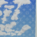 LOUIS VUITTON Monogram Clouds Horizon 55 Suitcase Blue M20411 LV Auth ki3461SM-28