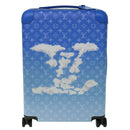 LOUIS VUITTON Monogram Clouds Horizon 55 Suitcase Blue M20411 LV Auth ki3461SM-13