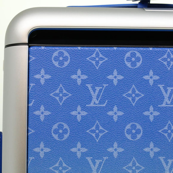 LOUIS VUITTON Monogram Clouds Horizon 55 Suitcase Blue M20411 LV Auth ki3461SM
