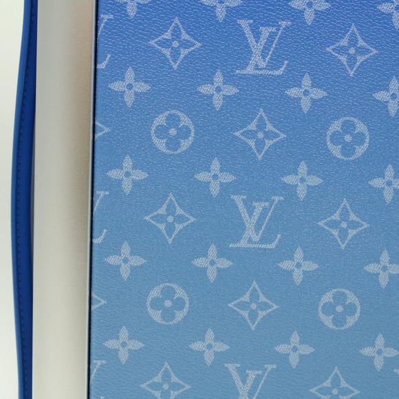 LOUIS VUITTON Monogram Clouds Horizon 55 Suitcase Blue M20411 LV Auth ki3461SM