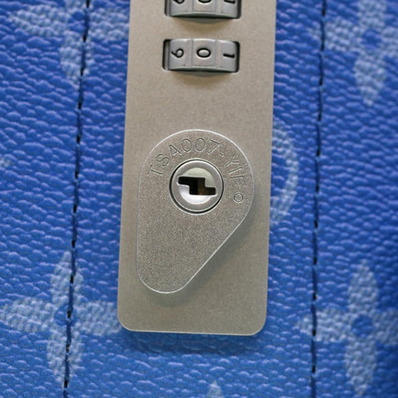 LOUIS VUITTON Monogram Clouds Horizon 55 Suitcase Blue M20411 LV Auth ki3461SM