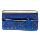LOUIS VUITTON Monogram Clouds Horizon 55 Suitcase Blue M20411 LV Auth ki3461SM-5