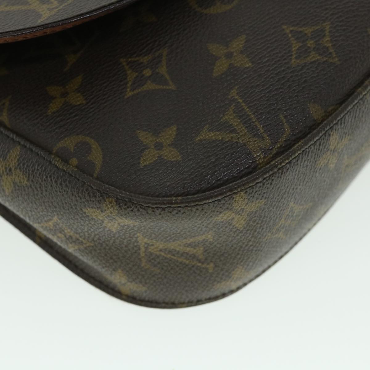 LOUIS VUITTON Monogram Saint Cloud GM Shoulder Bag M51242 LV Auth ki3522