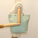 GUCCI GG Canvas Tote Bag Light Blue 002 1098 Auth ki3541-21