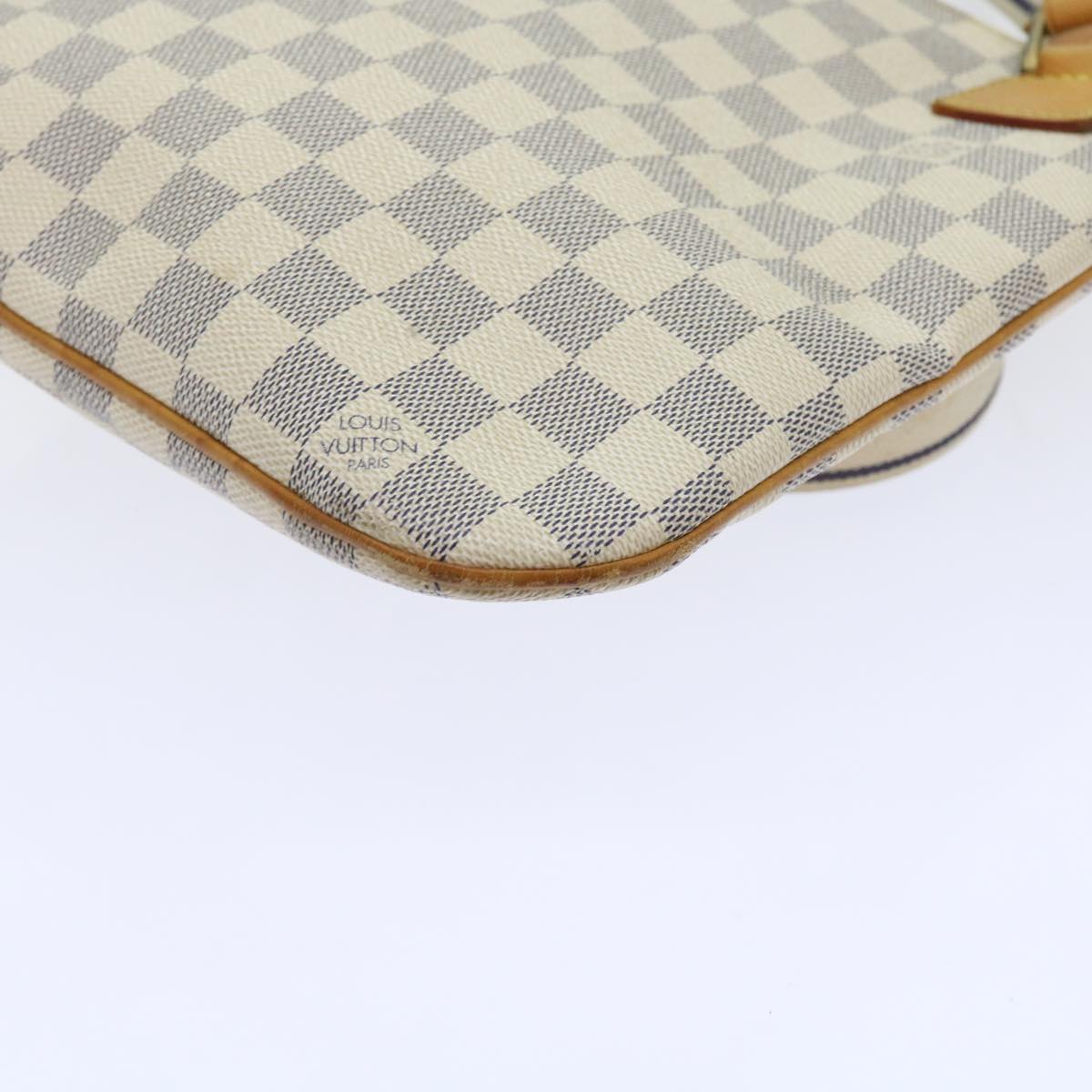 LOUIS VUITTON Damier Azur Pochette Bosphore Shoulder Bag N51112 LV Auth ki3658