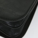 GUCCI Interlocking Shoulder Bag Leather Black 115746 Auth ki3687-15