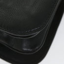 GUCCI Interlocking Shoulder Bag Leather Black 115746 Auth ki3687-16