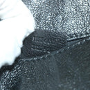 GUCCI Interlocking Shoulder Bag Leather Black 115746 Auth ki3687-12