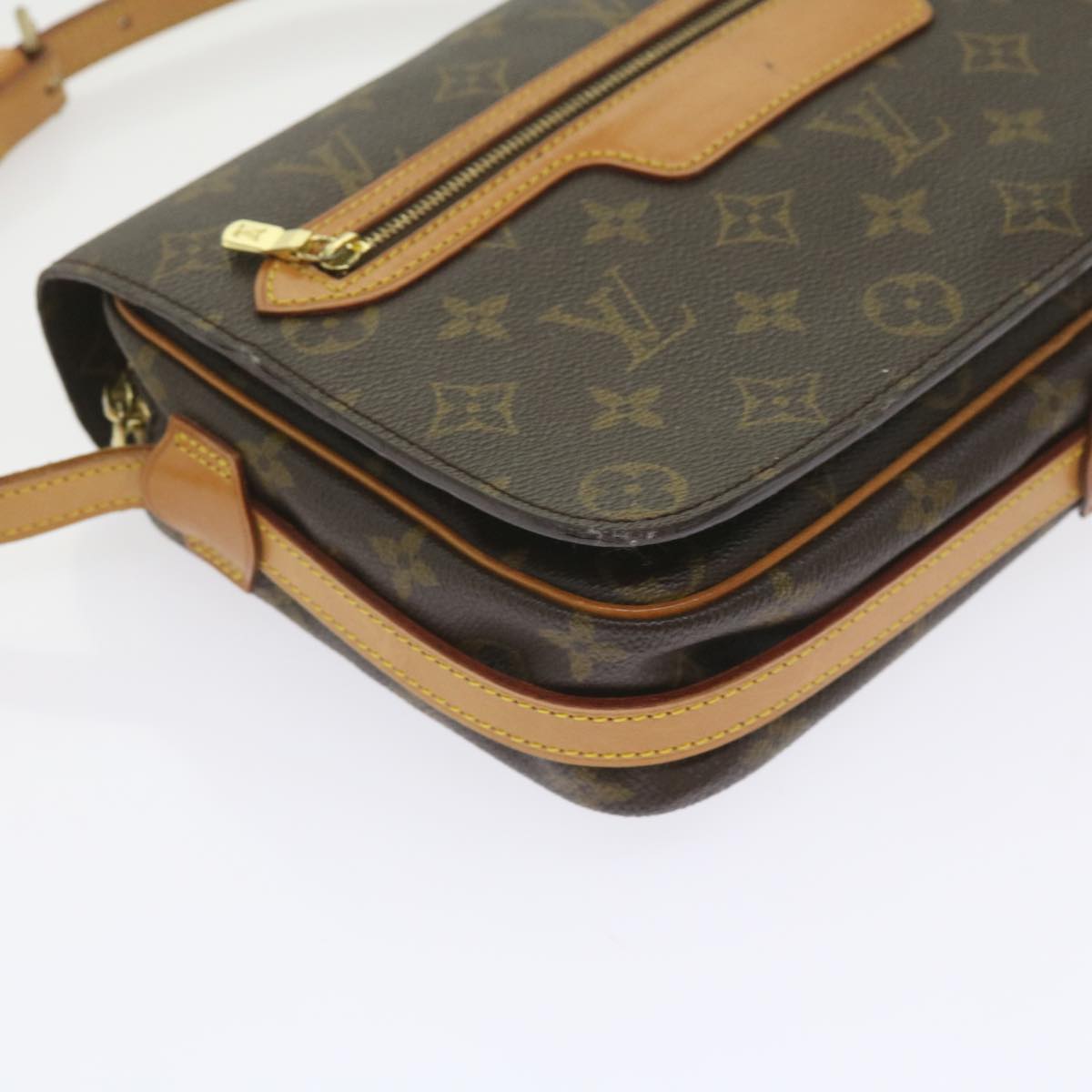 LOUIS VUITTON Monogram Saint Germain 28 Shoulder Bag M51207 LV Auth ki3738