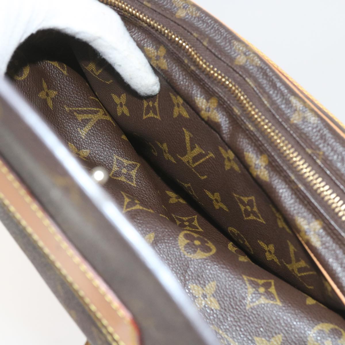 LOUIS VUITTON Monogram Saint Germain 28 Shoulder Bag M51207 LV Auth ki3738