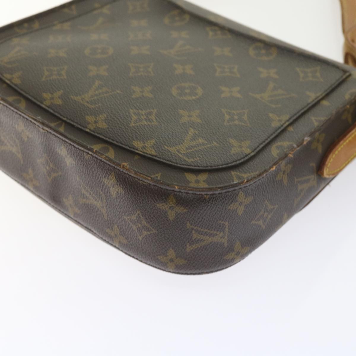 LOUIS VUITTON Monogram Saint Cloud GM Shoulder Bag M51242 LV Auth ki3753