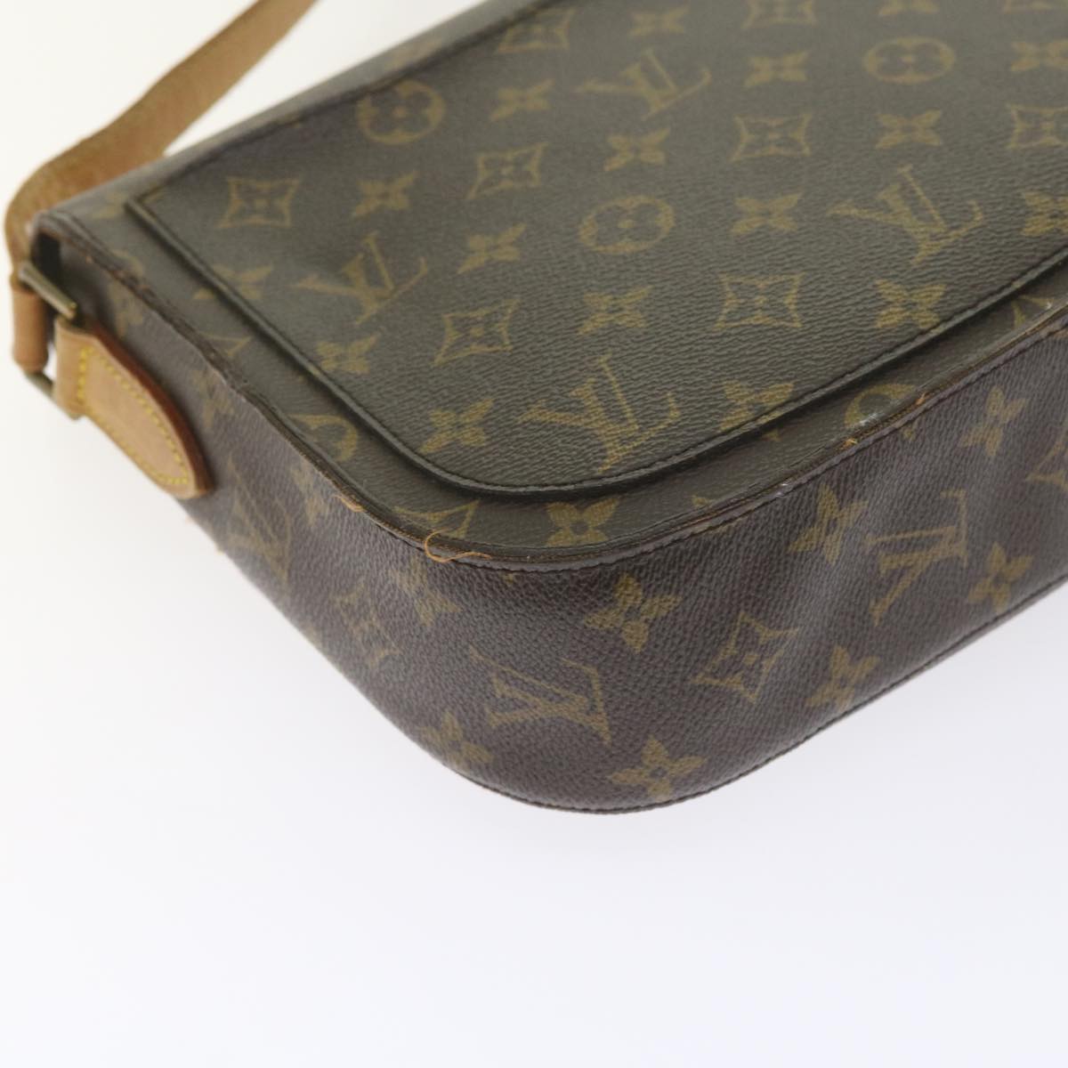 LOUIS VUITTON Monogram Saint Cloud GM Shoulder Bag M51242 LV Auth ki3753