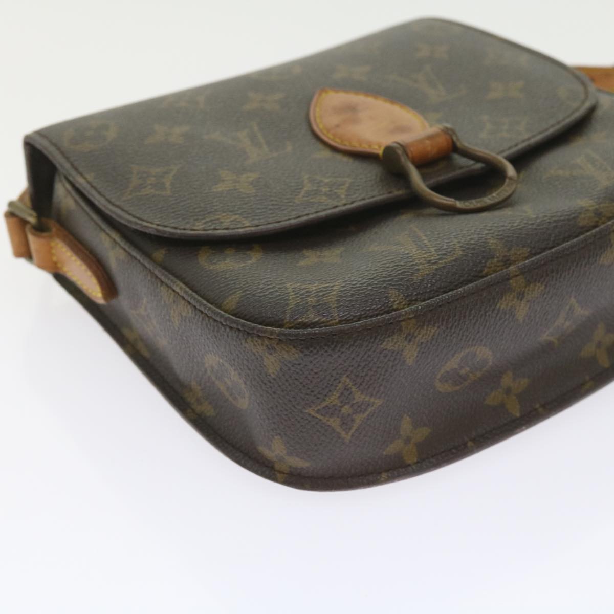 LOUIS VUITTON Monogram Saint Cloud PM Shoulder Bag M51244 LV Auth ki3754