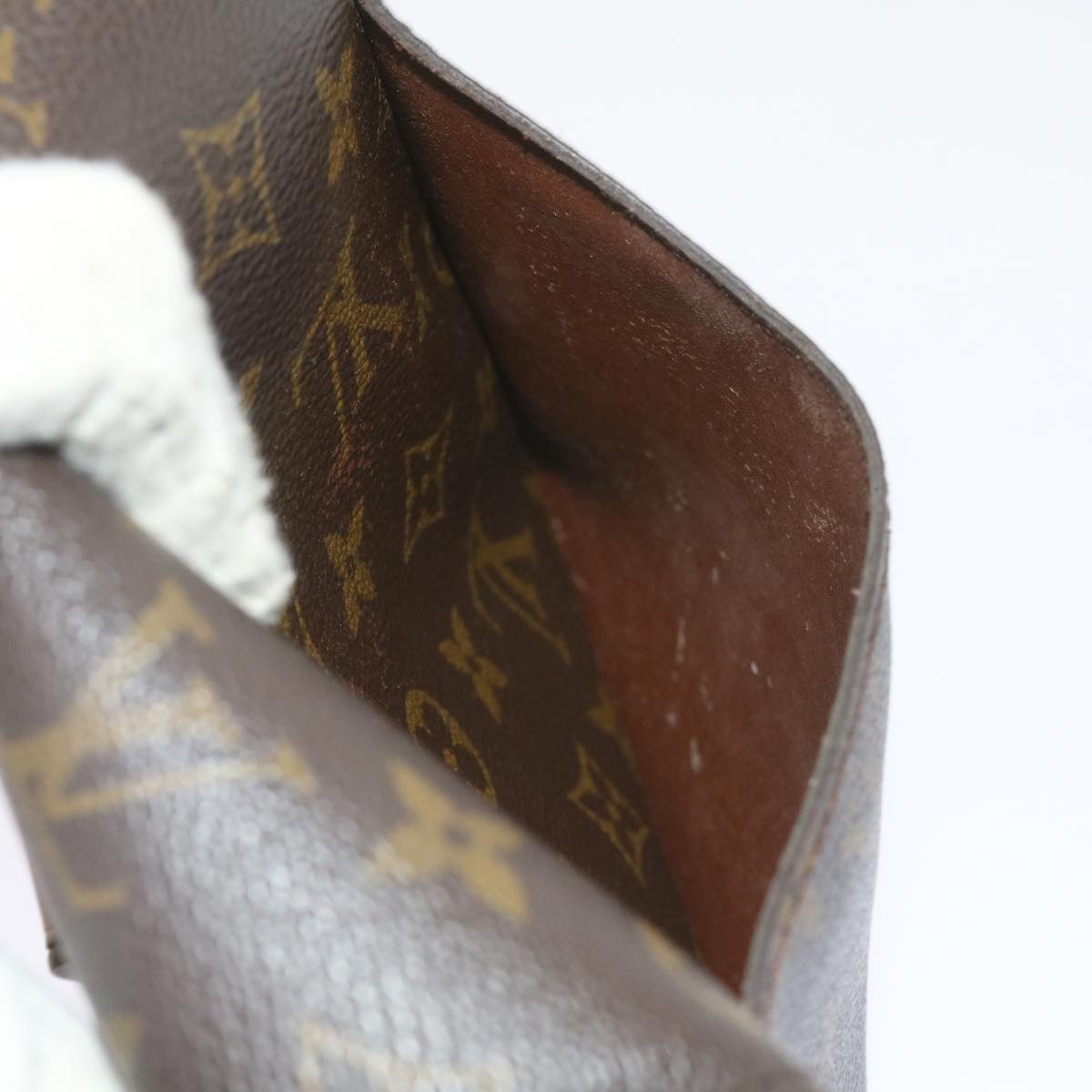 LOUIS VUITTON Monogram Saint Cloud PM Shoulder Bag M51244 LV Auth ki3754