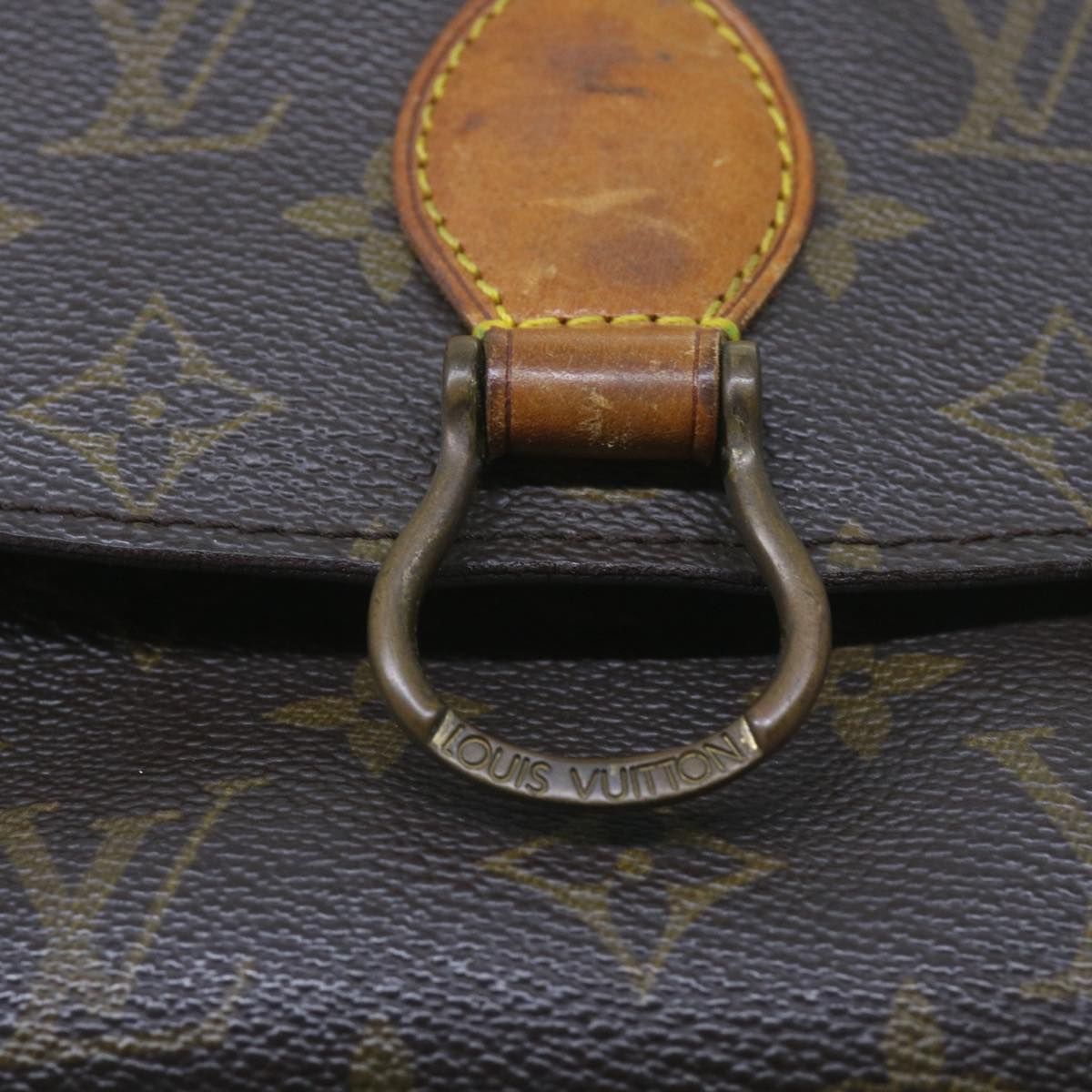 LOUIS VUITTON Monogram Saint Cloud PM Shoulder Bag M51244 LV Auth ki3754