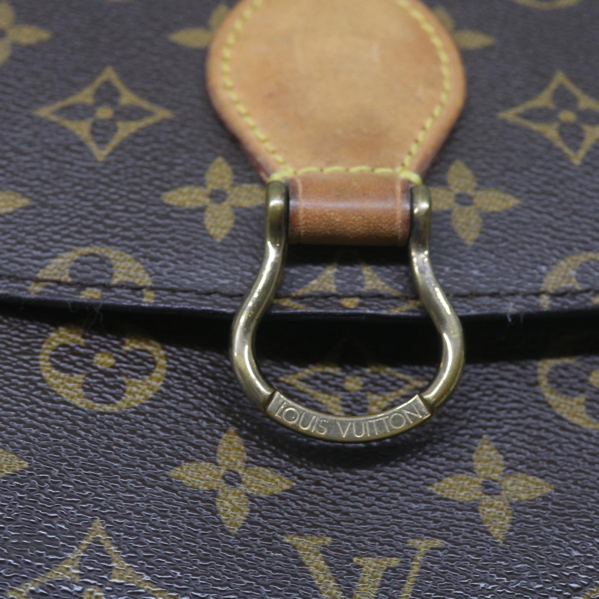 LOUIS VUITTON Monogram Saint Cloud GM Shoulder Bag M51242 LV Auth ki3780