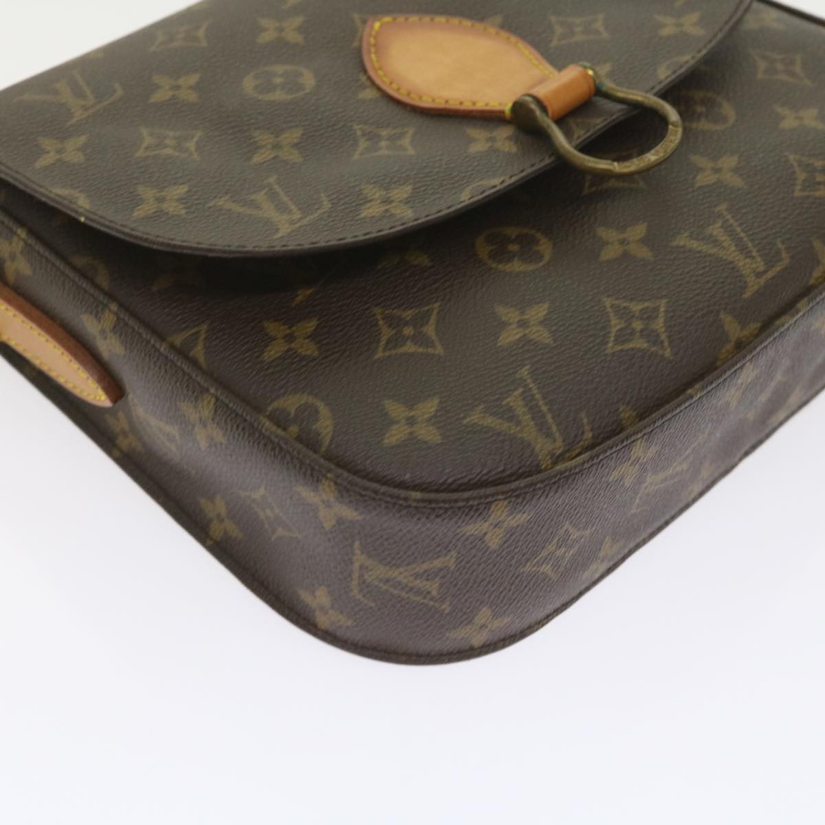 LOUIS VUITTON Monogram Saint Cloud GM Shoulder Bag M51242 LV Auth ki3781