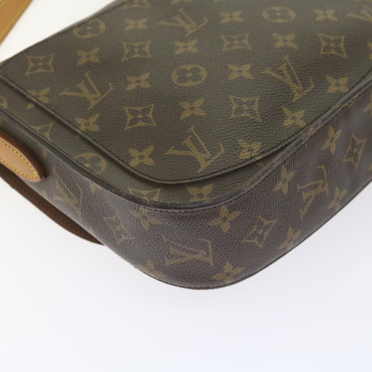 LOUIS VUITTON Monogram Saint Cloud GM Shoulder Bag M51242 LV Auth ki3781