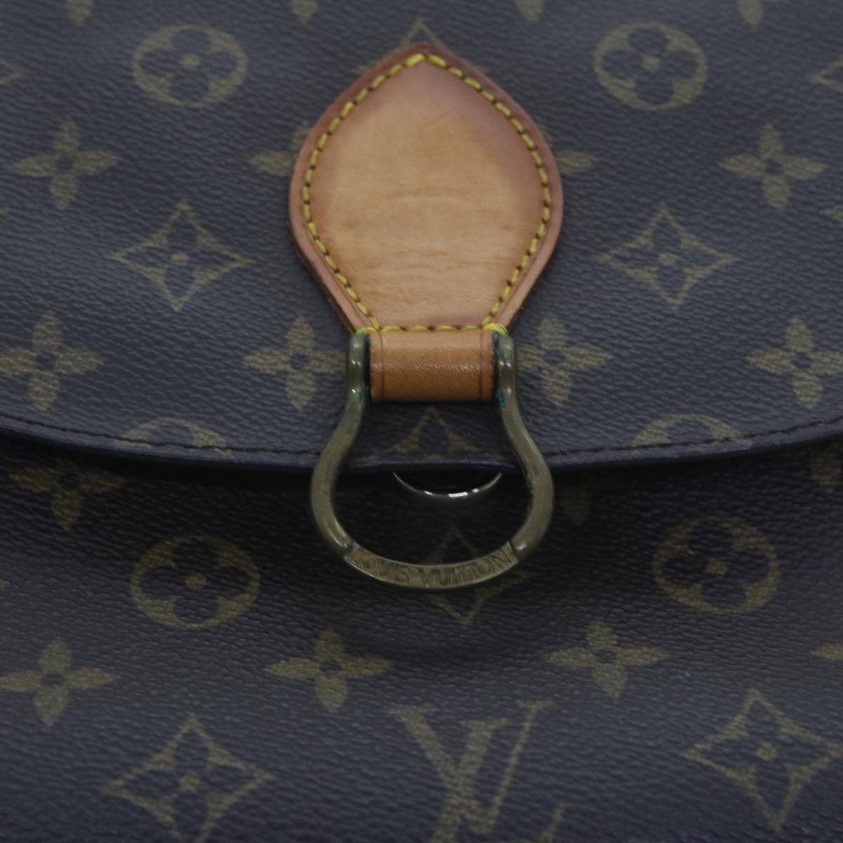 LOUIS VUITTON Monogram Saint Cloud GM Shoulder Bag M51242 LV Auth ki3781