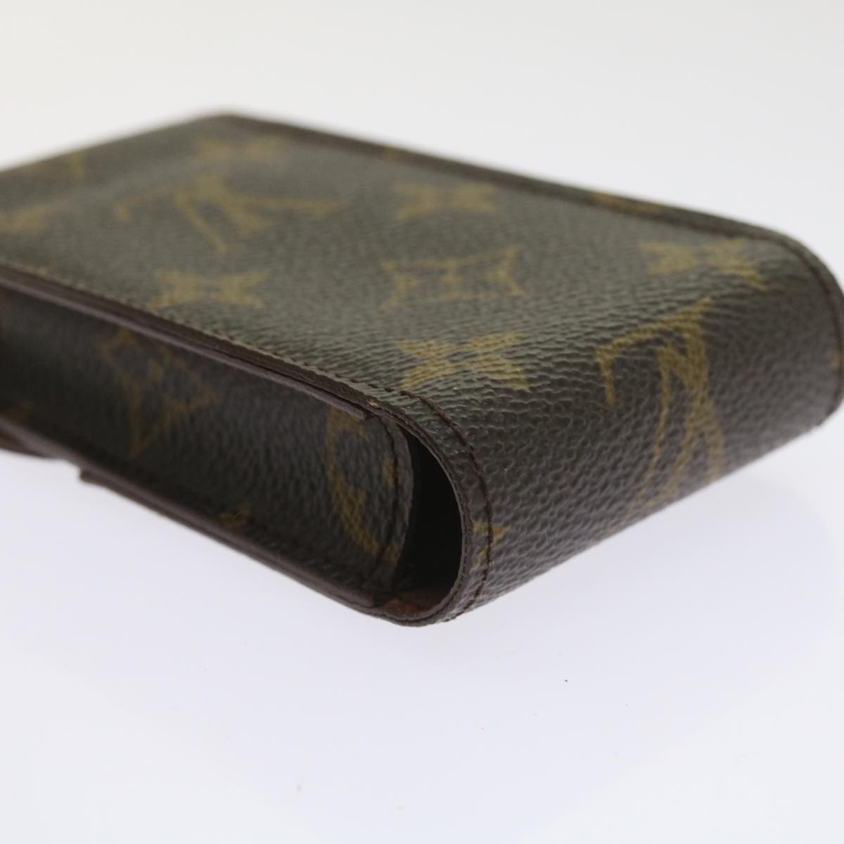 LOUIS VUITTON Monogram Etui Cigarette Case M63024 LV Auth ki3786