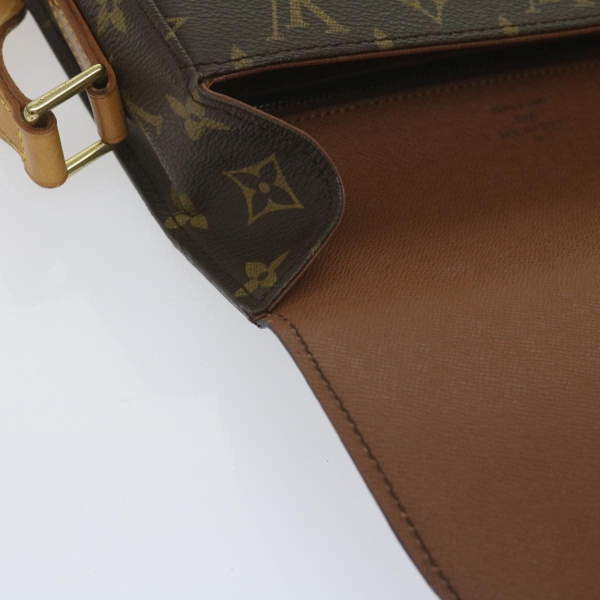 LOUIS VUITTON Monogram Saint Cloud GM Shoulder Bag M51242 LV Auth ki3825