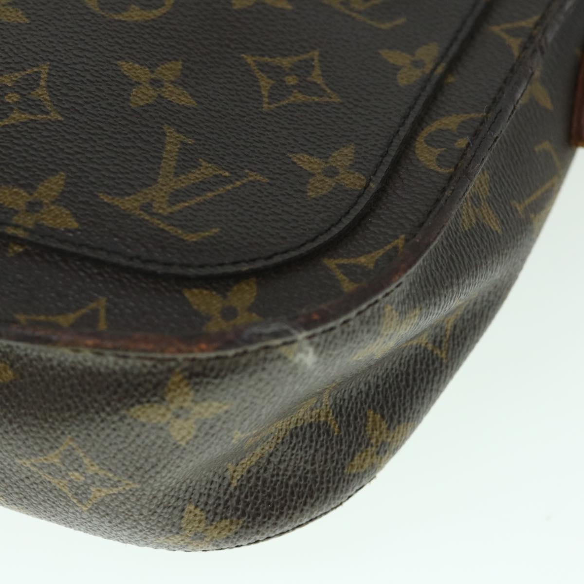 LOUIS VUITTON Monogram Saint Cloud GM Shoulder Bag M51242 LV Auth ki3895