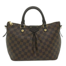 LOUIS VUITTON Damier Ebene Sienna PM Shoulder Bag N41545 LV Auth ki3917-13