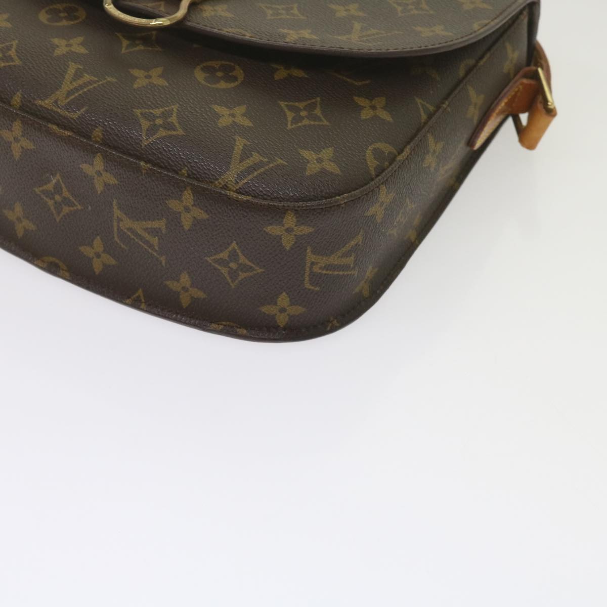 LOUIS VUITTON Monogram Saint Cloud GM Shoulder Bag M51242 LV Auth ki3936