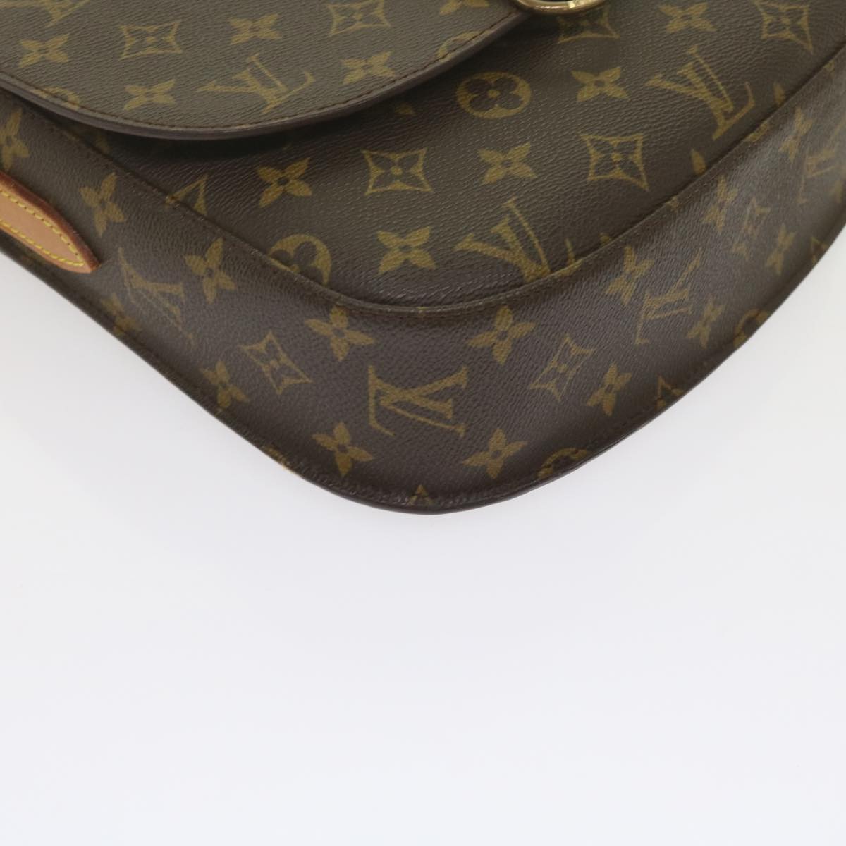 LOUIS VUITTON Monogram Saint Cloud GM Shoulder Bag M51242 LV Auth ki3936