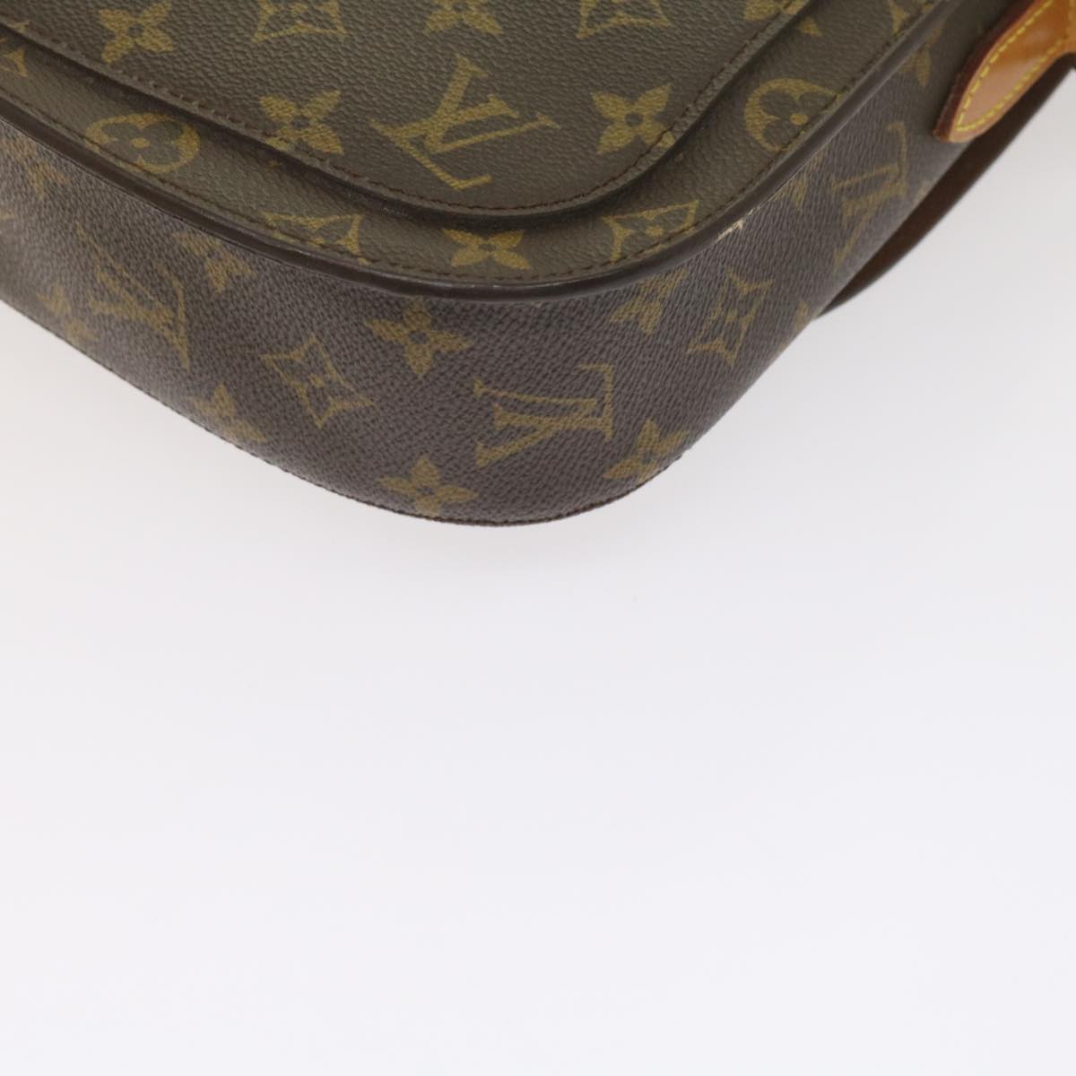 LOUIS VUITTON Monogram Saint Cloud GM Shoulder Bag M51242 LV Auth ki3936