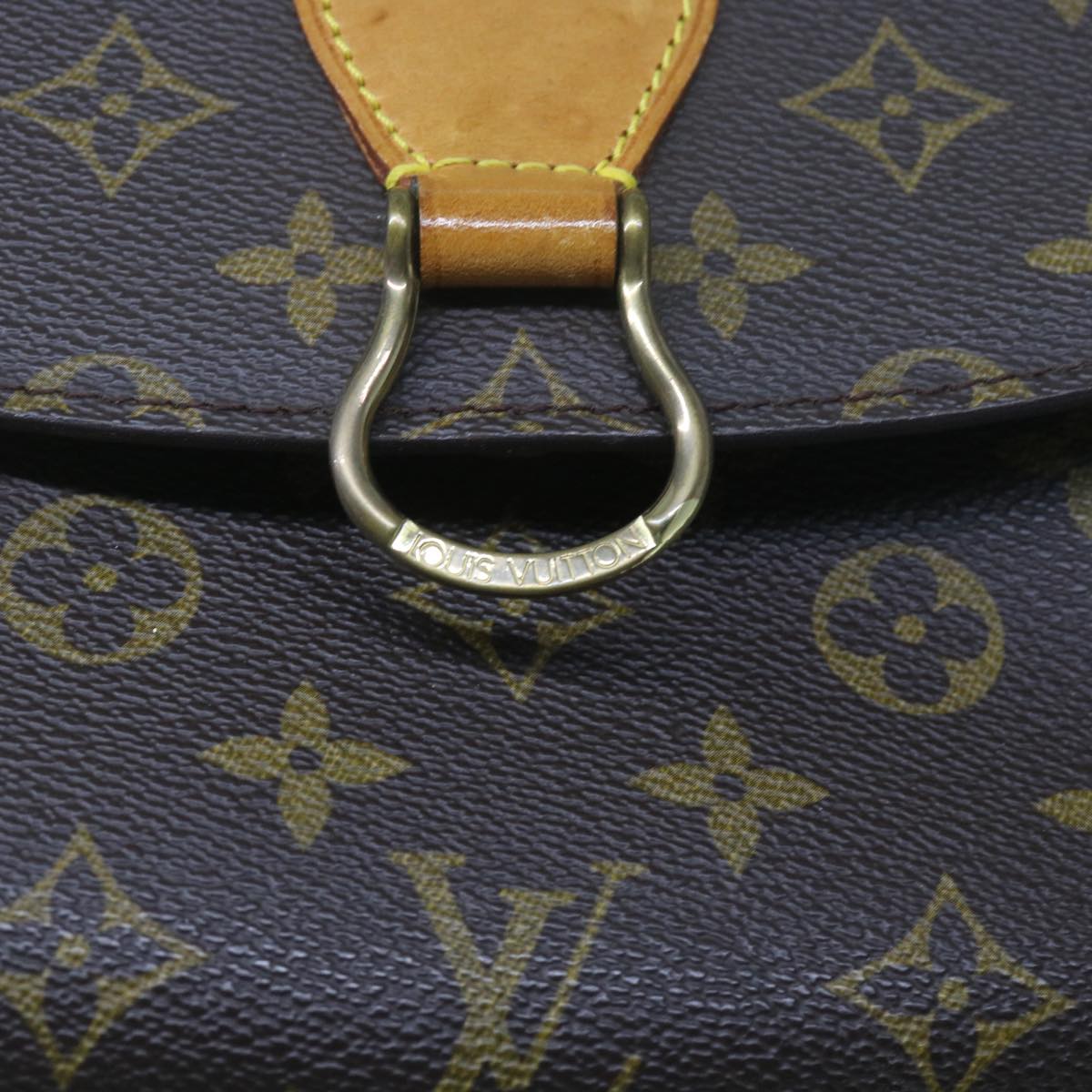 LOUIS VUITTON Monogram Saint Cloud GM Shoulder Bag M51242 LV Auth ki3936