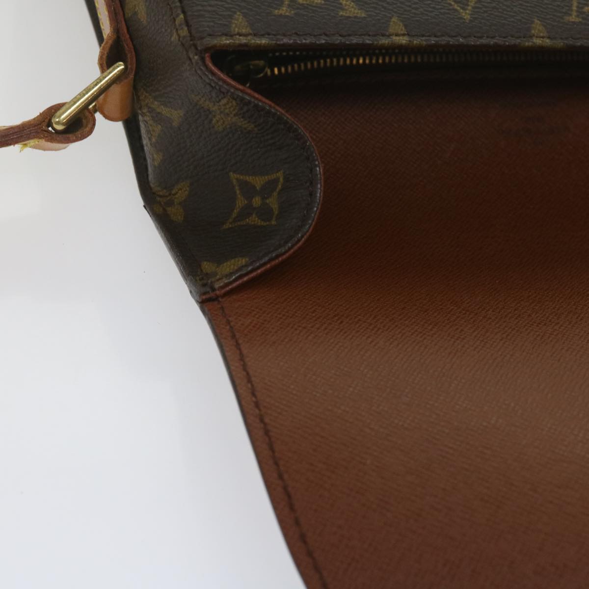 LOUIS VUITTON Monogram Saint Cloud GM Shoulder Bag M51242 LV Auth ki3936