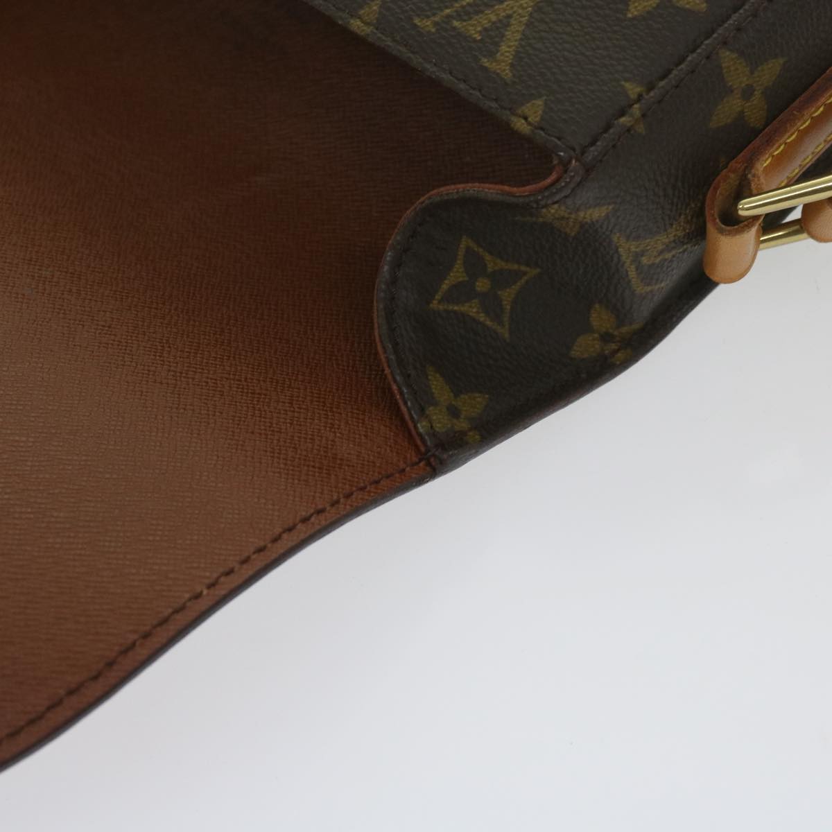 LOUIS VUITTON Monogram Saint Cloud GM Shoulder Bag M51242 LV Auth ki3936