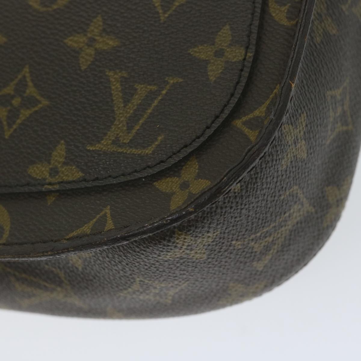 LOUIS VUITTON Monogram Saint Cloud GM Shoulder Bag M51242 LV Auth ki3954